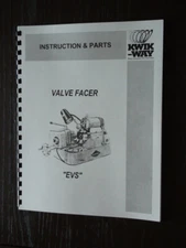 Kwik Way Model EVS Valve Grinder Manual