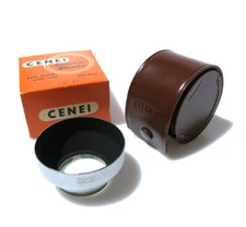 PRL) METAL LAMPSHADE Ø 29mm LENS HOOD WITH CASE CENEI SUN VISOR SUN VISOR