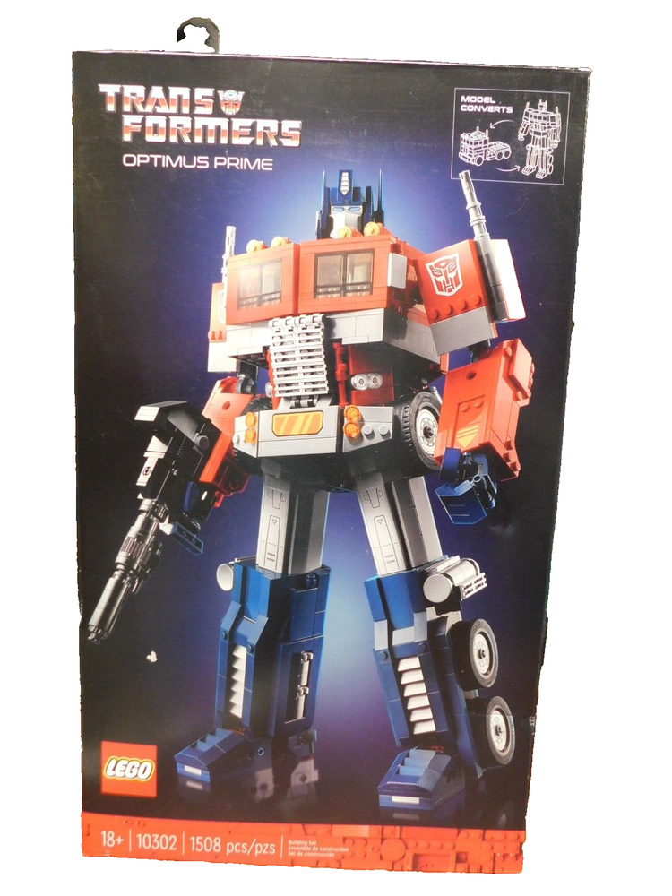 LEGO 10302 Optimus Prime Transformer Set - Minor Box Wear  