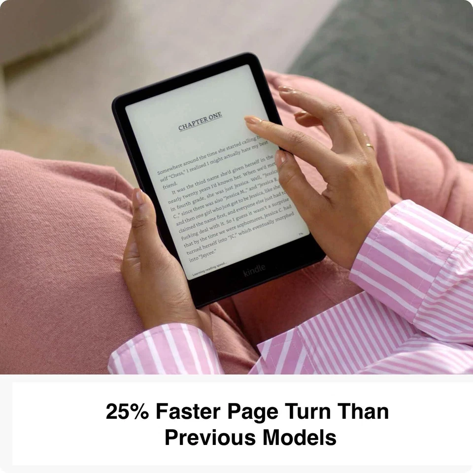 Amazon Kindle Paperwhite 7inch 16 GB 12th gen Waterproof Black NO ADS 2024 JAPAN - Image 3 of 4