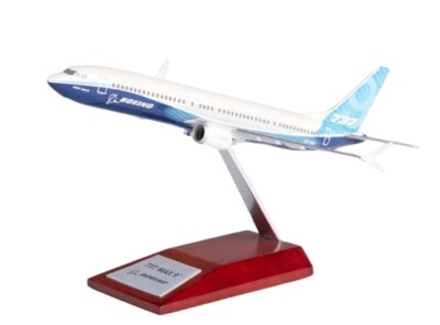 Hogan Boeing 737 Max 9 House Livery Desk Top Display Jet Model 1/200 Airplane