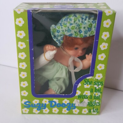 Vintage Suzy Doozy Doll Green Outfit Still in Original Box 8657 Fun World