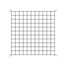 Grow Tent Trellis Netting 4x4' Heavy-Duty Elastic Plant Support for Gardening