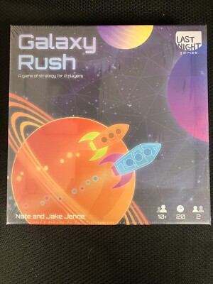 Galaxy Rush Last Night Games NEW Paper or Plastic