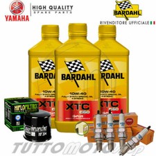 Tagliando YAMAHA FZ6 600 Fazer S2 2007 2008 2009 Kit Olio Bardahl Filtro Candele
