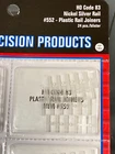 Atlas #552 HO-scale Code 83 Insulated Plastic Rail Joiners 24/pack