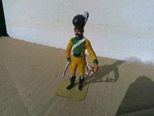 Stadden, Napoleonic Spanish Dragoon cavalry 1810, well painted 54mm lead