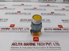 EAO 704.900.3 Yellow Illuminated Push Button Switch 10A 24V 300VAC