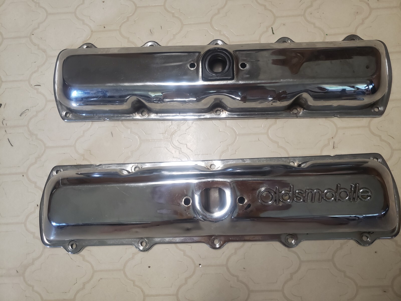 Oldsmobile Chrome Valve Covers eBay