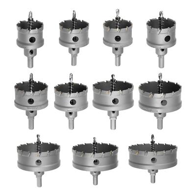 Carbide Hole Saw Metal Cutter 45-90mm Stainless Steel HSS Wood Alloy