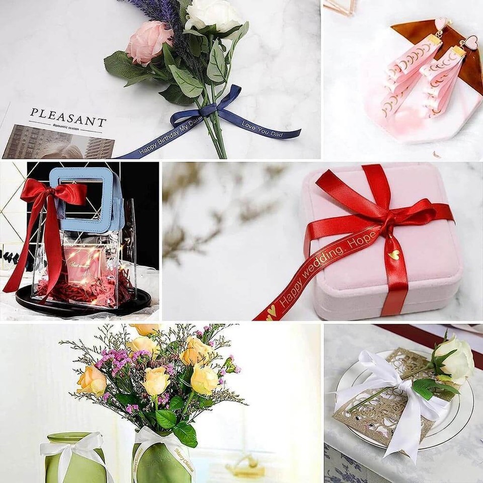 1PK Compatible with Brother P-Touch TZe-R231 TZ-R231 Satin Ribbon Tape ...