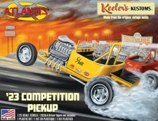 Atlantis 13104 Keelers '23 Competition Pickup Dragster plastic model kit 1/25