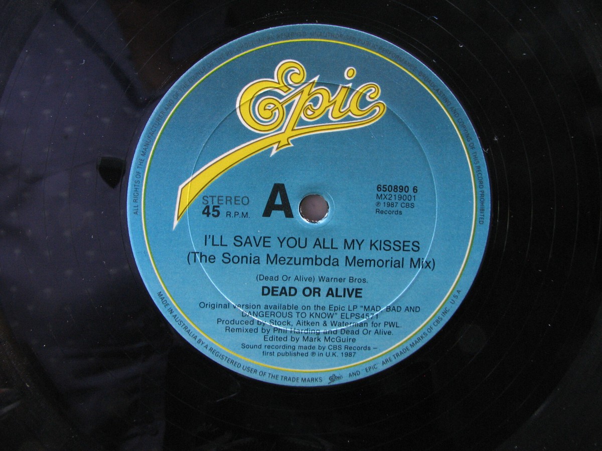 DEAD OR ALIVE I'll Save You All My Kisses 12