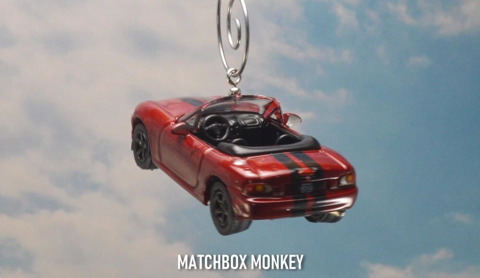 Mazda MX-5 Miata (NB) rojo oscuro adorno de Navidad convertible coche deportivo roadster Foto 4 de 4