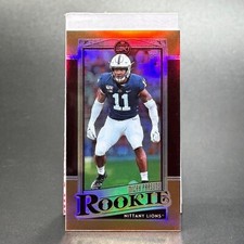 2021 Panini Legacy Football #179 Micah Parsons Rookie Bronze Mini /100  RC