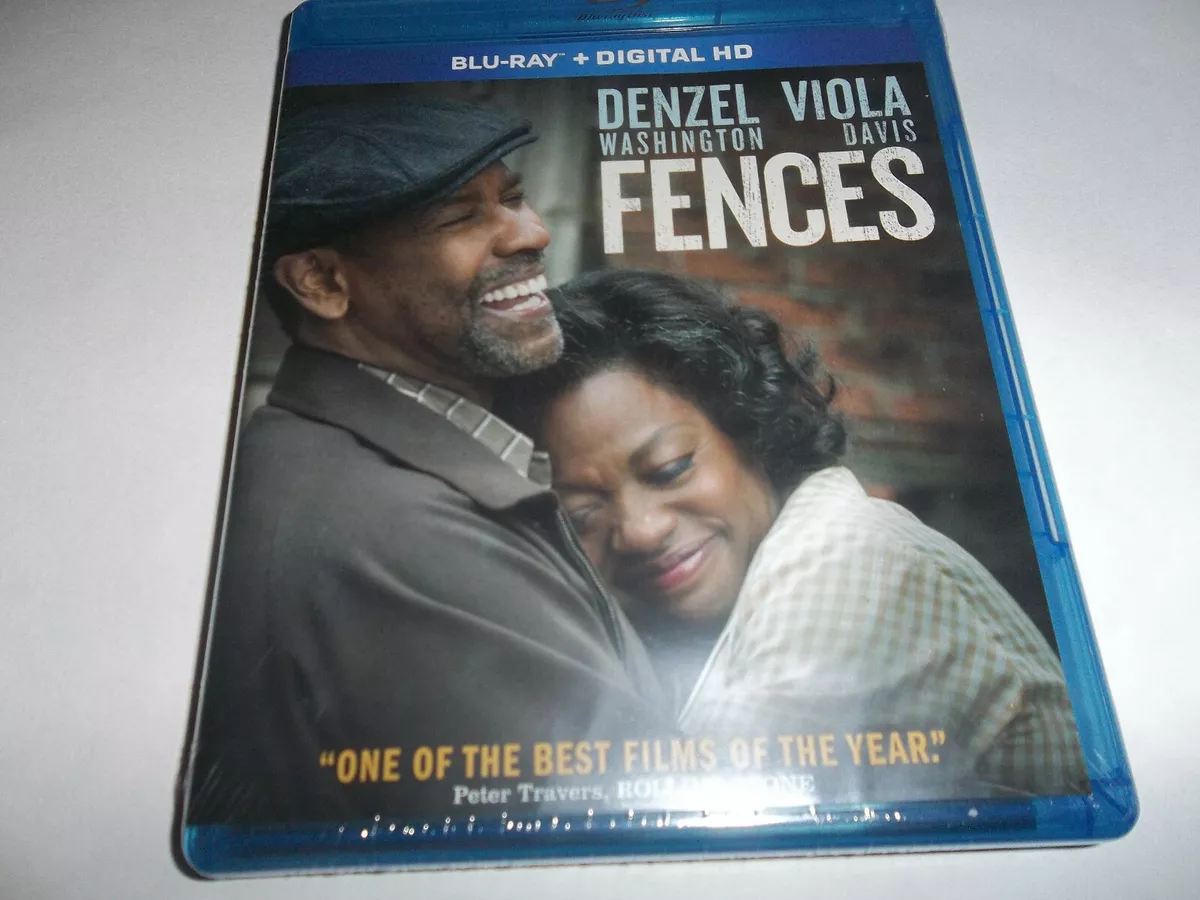 FENCES Blu-ray Denzel Washington Viola Davis August Wilson