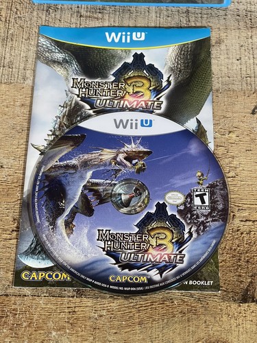 Monster Hunter 3 Ultimate - Nintendo Wii U 2013 - Complete CIB - Picture 3 of 5