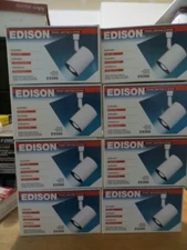 Edison Track Lighting Cylinder Light Head E9306 White NIB - 42 Available