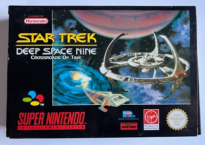 Star Trek Deep Space Nine - Super Nintendo SNES - PAL - CIB - OVP + Anleitung