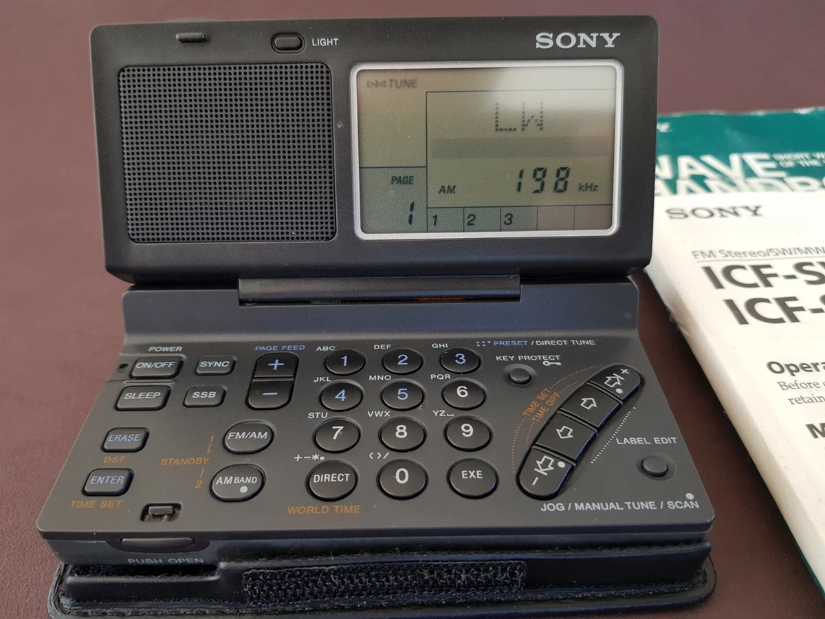 SONY ICF-SW100 ワールドバンドレシーバー【ジャンク品】 □SONY ICF-SW100 ワールドバンドレシーバー 海外 ラジオ FM AM