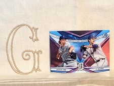 Jackson Jobe/Ty Madden, Tigers, 2021 Bowman Chrome Draft Franchise Futures FF3🇬