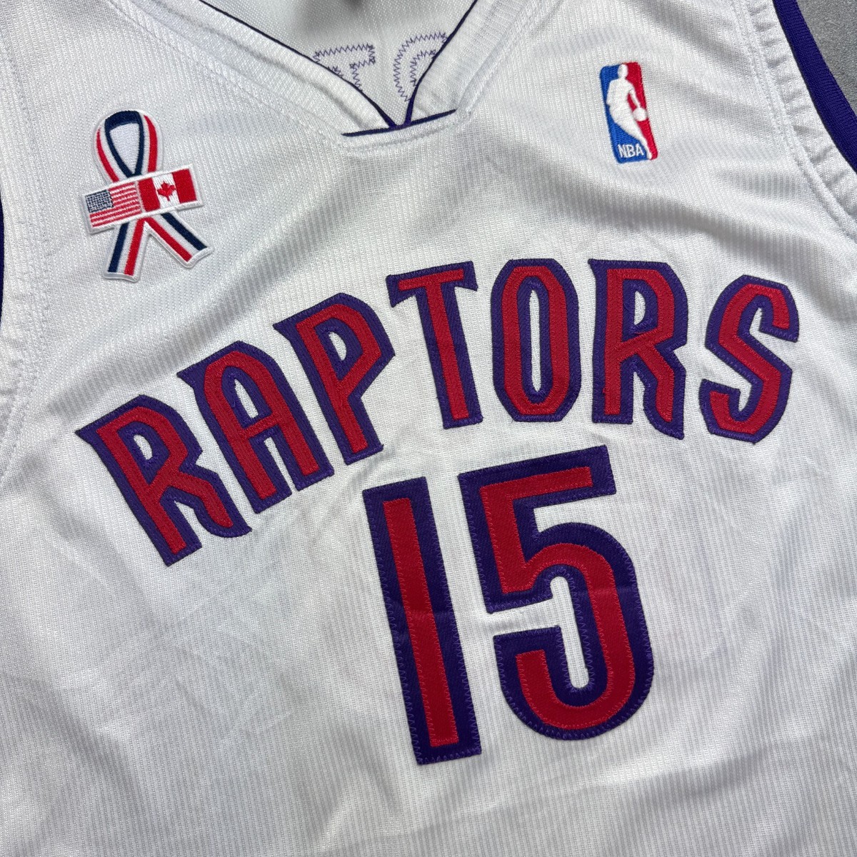 100% Authentic Vince Carter Vintage Nike Toronto Raptors Jersey