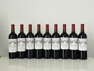 9 x Chateau Canon 1er Cru Classe B Saint-Emilion Bordeaux Vertikale 2012 - 2021
