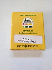 Micro Essential Lab 60 Potassium Iodide Starch Test Paper 15' Roll