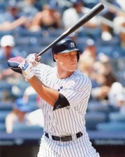Aaron Judge New York Yankees Holding Bat Up Preparing 8x10 Picture Celebrity Pri
