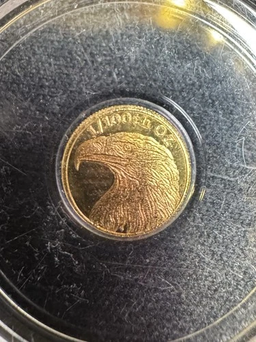 1/100 OZ GOLD MONARCH “AMERICAN BALD EAGLE DESIGN”