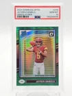 JAYDEN DANIELS 2024 DONRUSS OPTIC GREEN HYPER ROOKIE #248 PSA 10 Q2596