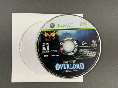 Overlord II Xbox 360 DISC ONLY TESTED