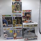 Funko Pop Lot of 7 Marvel DC Movies TV Vinyl Figures Groot Batman Iron Man...