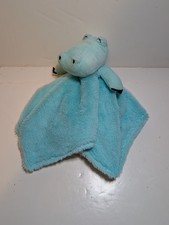 Carter's Alligator Lovey Just One You Baby Security Blanket Teal Gray Plush