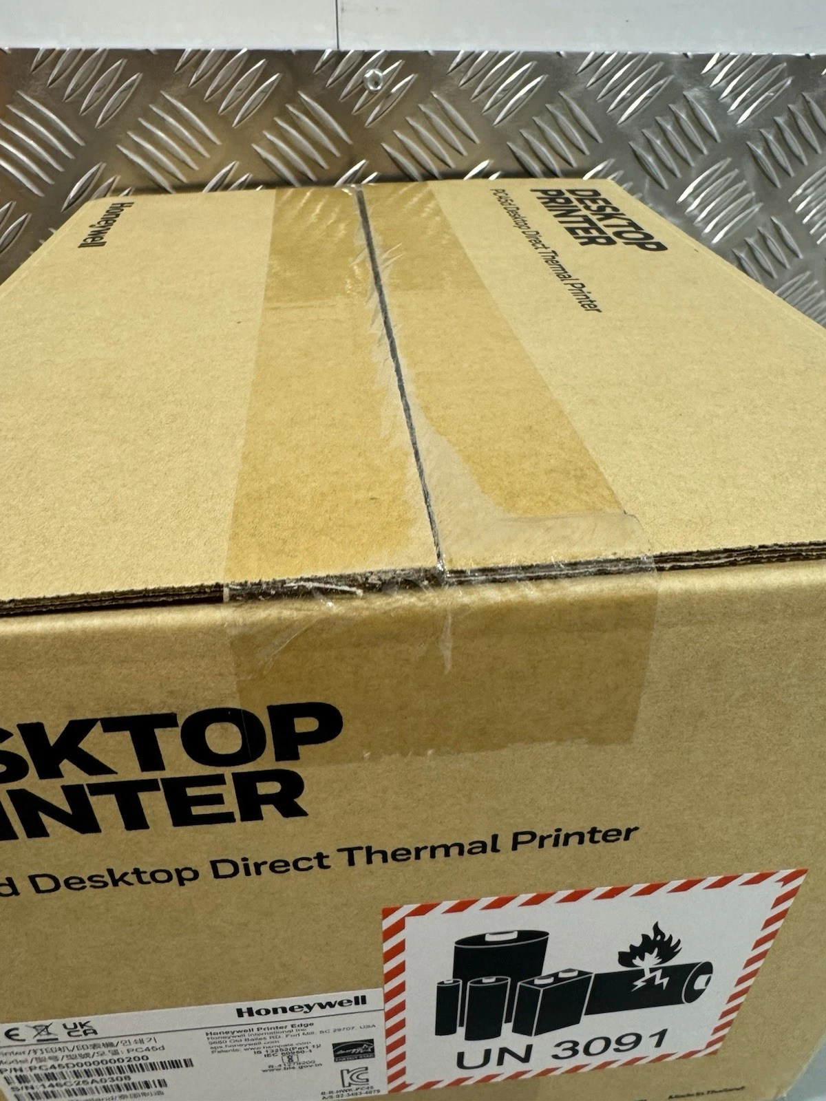 Honeywell PC45D Desktop Direct Thermal Barcode Label Printer USB Ethernet New 5