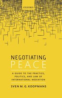 Negotiating Peace C | Koopmans | Buch | Gebunden | Englisch | 2018 | Academic