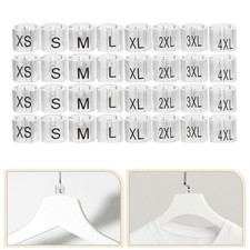 160 Pcs Plastic Clothing Clips Hanging for Clothes Hanger Labels
