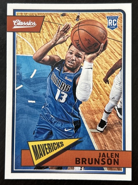 2018-19 Panini Chronicles Classics, Jalen Brunson RC, Card #664
