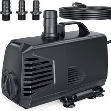 Ultra Quiet Submersible Water Pump 880GPH Fountain Aquarium Pond Garden Hydropon