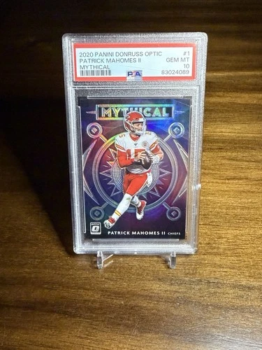 2020 Panini Donruss Optic - Patrick Mahomes II - No. 1 Mythical - PSA 10