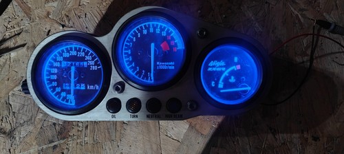led clock upgrade kit lightenUPgrade PURPLE KAWASAKI ZX7R P series - Picture 2 of 6