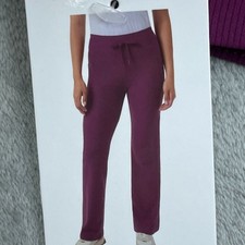 32 Degrees Cool Active Flare Pants M Purple Stretchy Comfort d0440