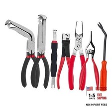 Electrical Disconnect Pliers, 7 pcs Electrical Disconnect Pliers for Cars, 7pcs