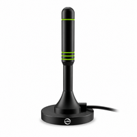 Portabel DVB-T Antenne Mit Magnetfuß 28 Db UHF Schwarz RobertAgor Driwei ND