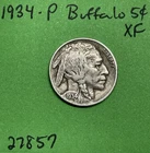 1934-P Buffalo 🦬 Indian Head Nickel 5c XF Extra Fine