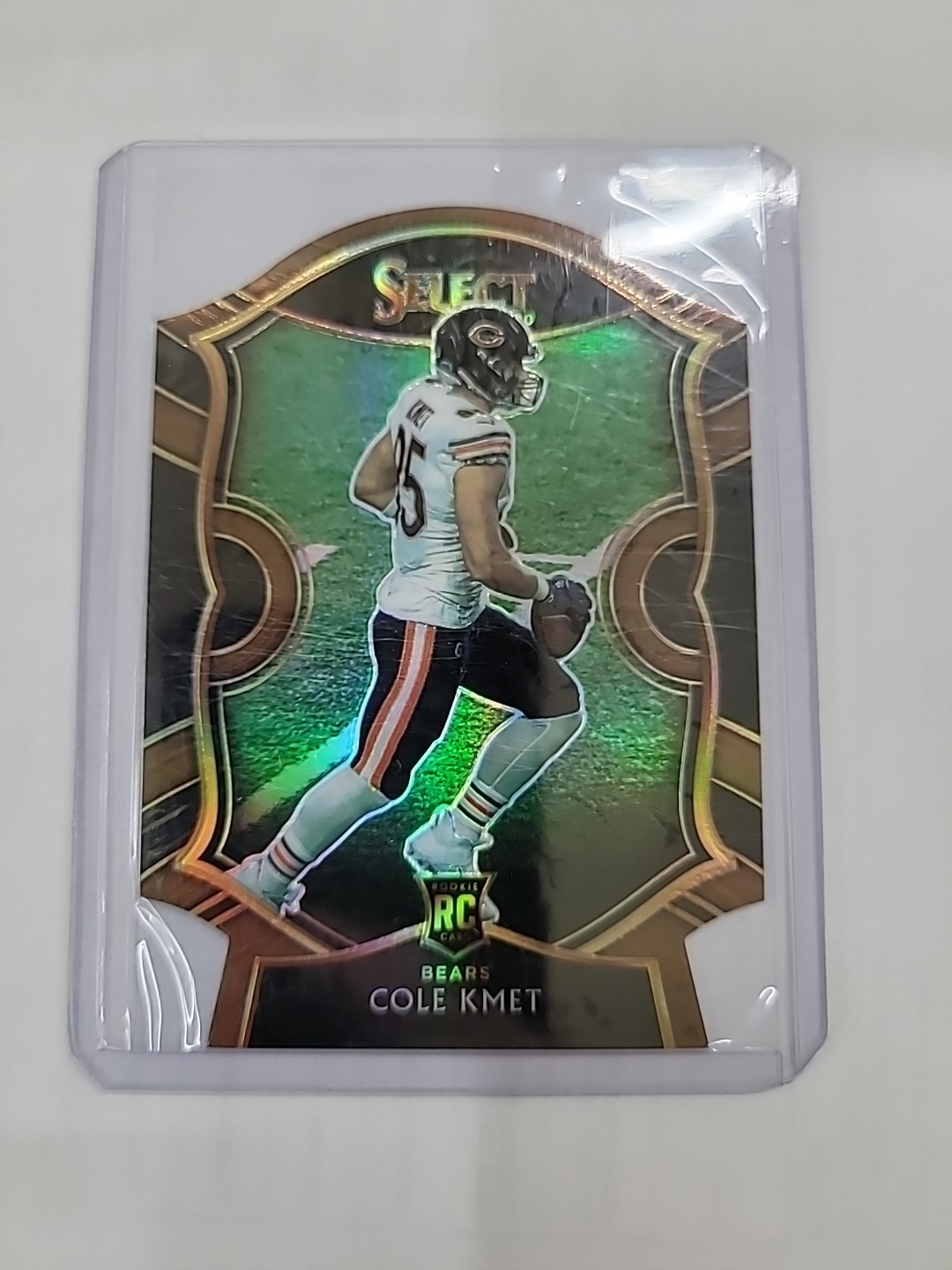 2020 Panini Select - Concourse Cole Kmet #74 Copper Prizm Die-Cut 35 /355 (RC)