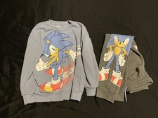 Boys Sonic The Hedgehog Outfit Size L 10/12