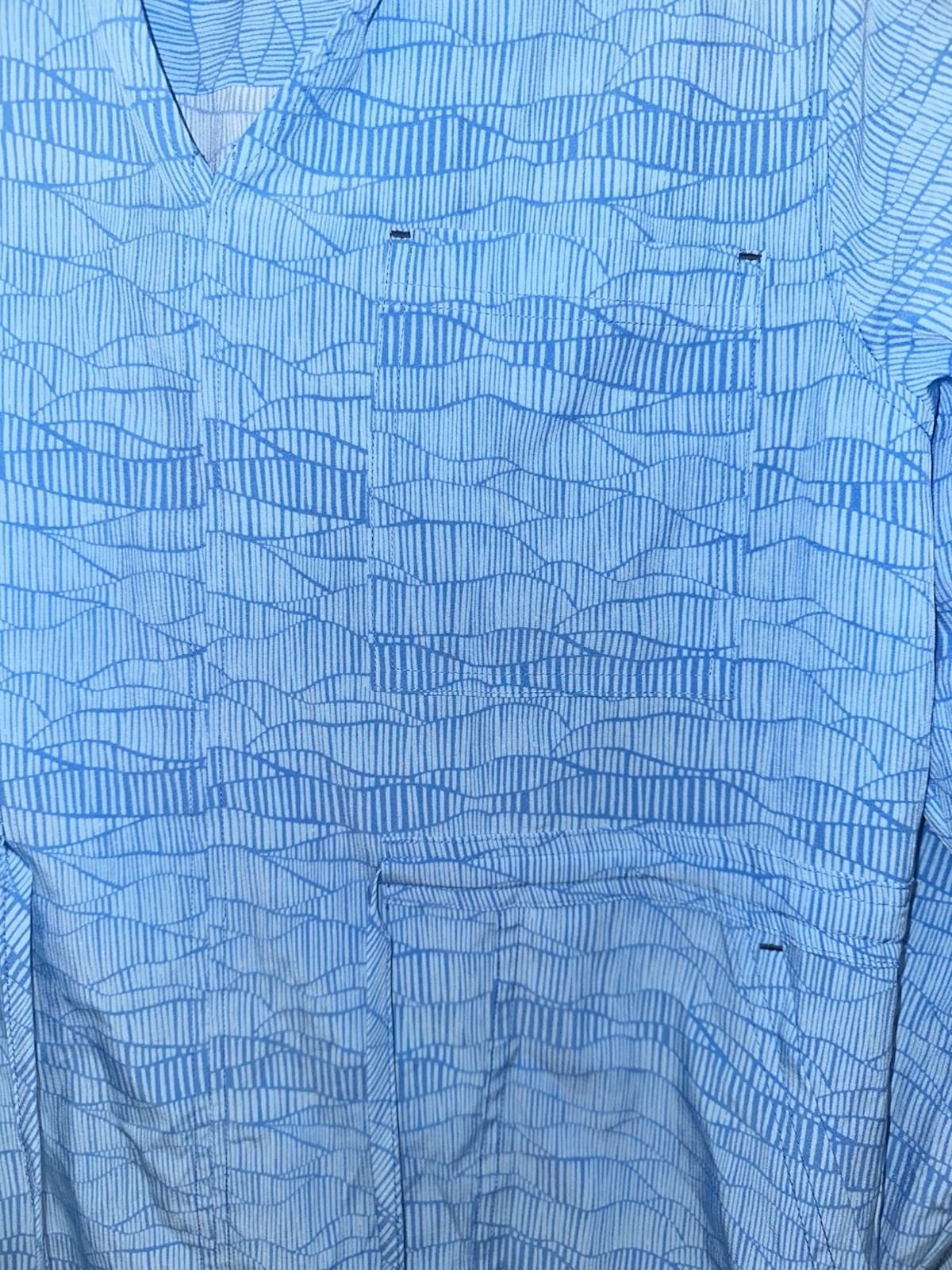 Shore To Summit Sun Protection Dress Blue Sea Mist Outdoor Dress Size L