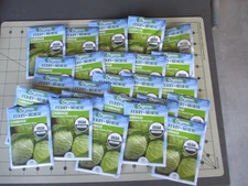 Ferry-Morse Organic Vegetable Seeds, 25 Packages of CABBAGE, 2025 expiration