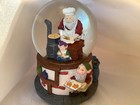 Christmas Snow Globe Santa Baking Cookies with the Elves (Wind up Musical) — photo 4